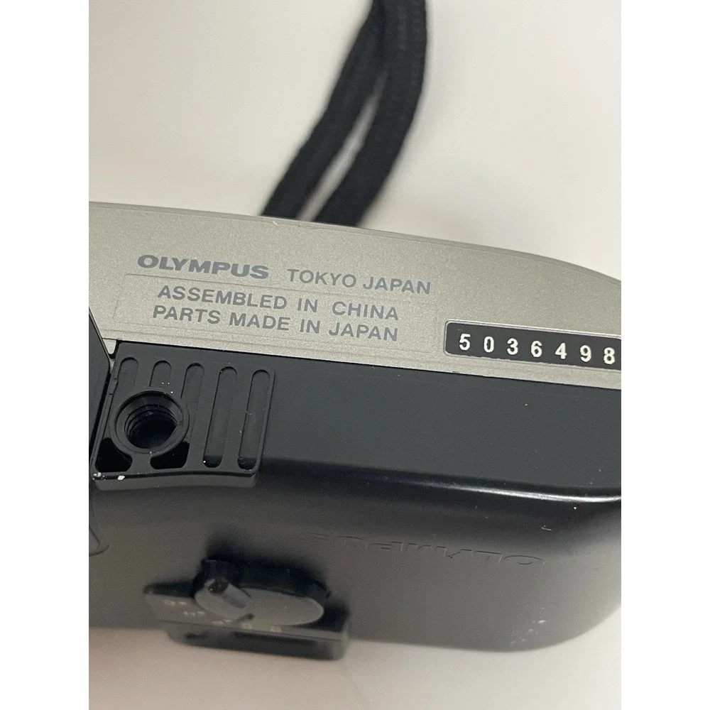 Olympus Newpic AF200 Silver Point & Shoot APS Film Camera 35mm Not Tested PARTS
